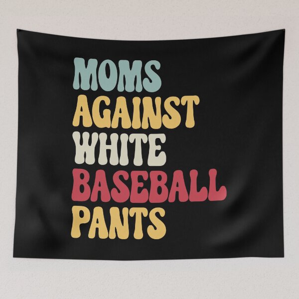 Item preview, Moms Against White Baseball Pants Vintage Baseball Mom Gift T-Shirt designed and sold by KGN  CREATIVITY.