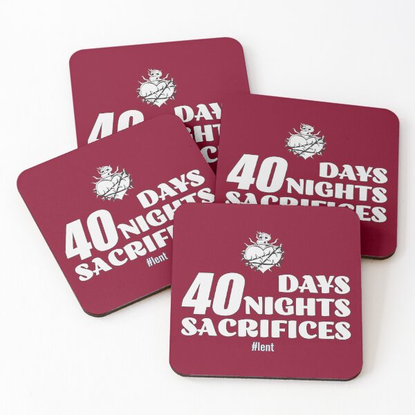 Item preview, Lenten Sacrifice designed and sold by Feline Rockstars.