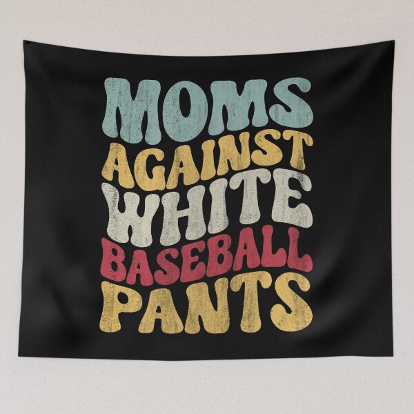 Item preview, Moms Against White Baseball Pants Vintage Baseball Mom Gift T-Shirt designed and sold by KGN  CREATIVITY.
