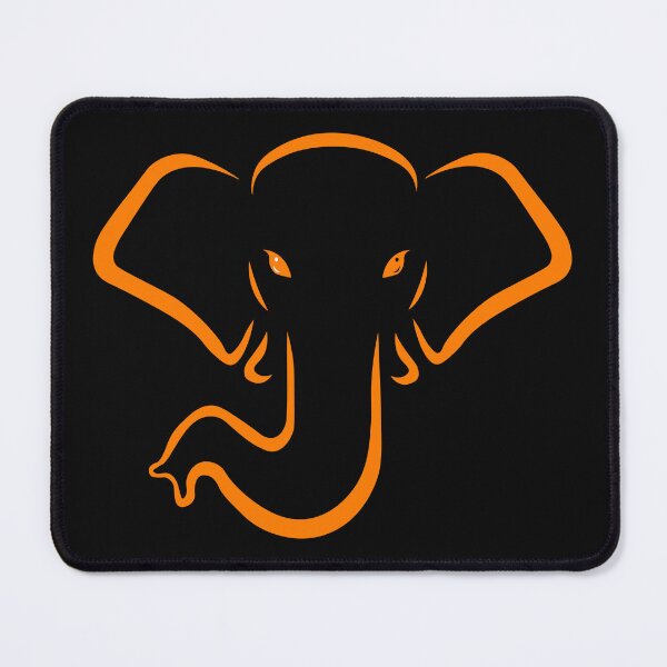 Item preview, orange elephant designed and sold by andrew JOHNSEN.