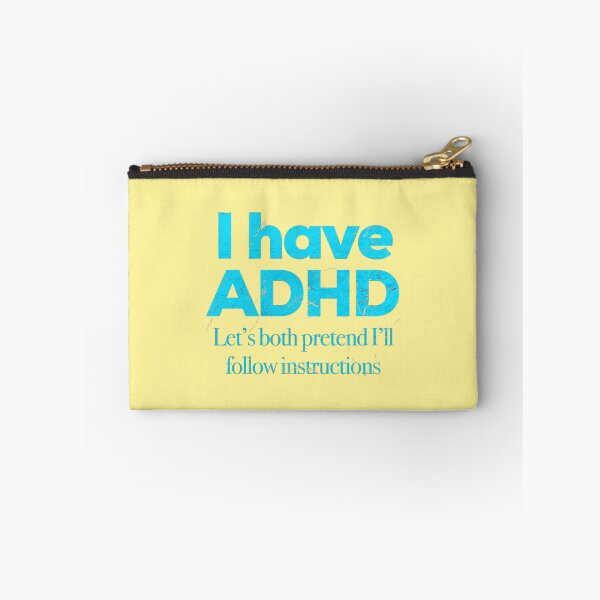 Item preview, Funny ADHD QUOTE - I have ADHD Let’s both pretend I’ll follow instructions - Attention Deficit HyperActive Disorder | Neurodiversity | Neurodivergent | Neurodiverse designed and sold by MJDezigns.