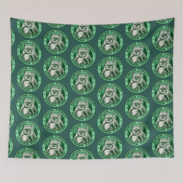 Item preview, Far Away Creature Forest Summer Camp designed and sold by Alema Art.