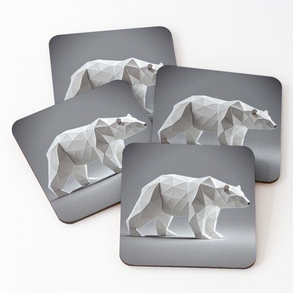 Item preview, Polar Bear Origami  designed and sold by Prozeum.