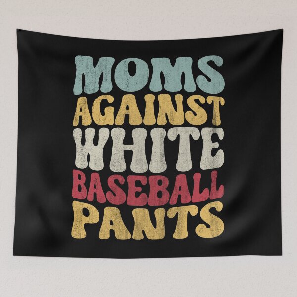 Item preview, Moms Against White Baseball Pants Vintage Baseball Mom Gift T-Shirt designed and sold by KGN  CREATIVITY.