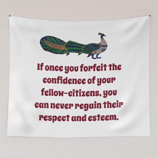 Item preview, If Once You Forfeit the Confidence - Confidence Quote designed and sold by CrankyOldDude.