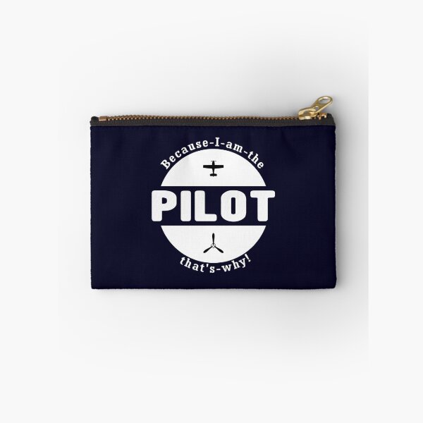 Item preview, Because I am the Pilot - Vintage Pilot Gift designed and sold by FouDeeziner.