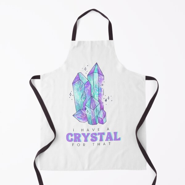 Item preview, I Have A Crystal For That (Beautiful Blue Purple) Watercolour Crystal designed and sold by GoldustDesigns.