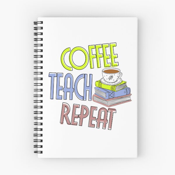 Item preview, Coffee Teach Repeat, Coffee Lovers designed and sold by OB-Store.