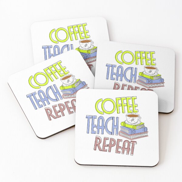 Item preview, Coffee Teach Repeat, Coffee Lovers designed and sold by OB-Store.