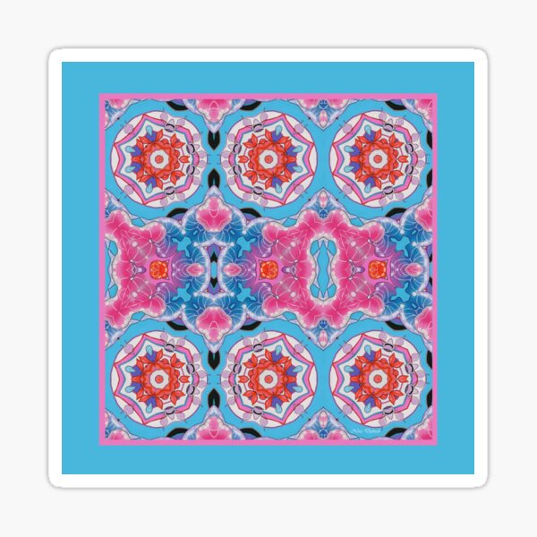Colourful Design Sticker