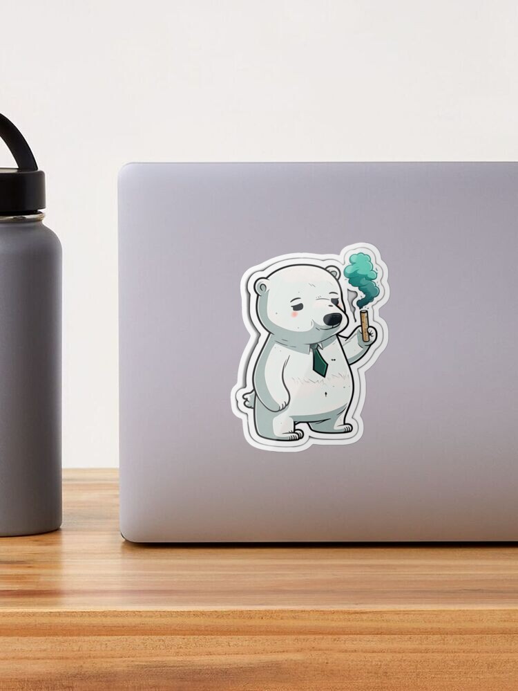 Polar Bear Sticker — Sticky Labs