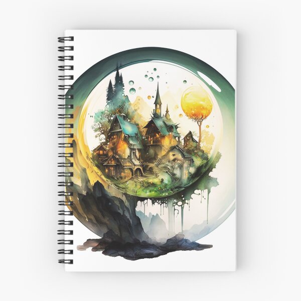 Item preview, Elvish Haven: A Vibrant, Mixed-Media Tribute to the Enchanting World of Elves designed and sold by GraphicTeesCo-.