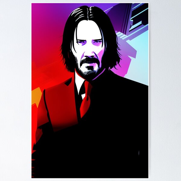 Artikel-Vorschau von John Wick - fan art, designt und verkauft von Bernd Friese.
