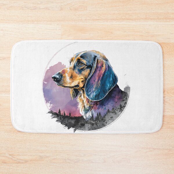 Item preview, Brave Hunter: The Alpine Dachsbracke Dog designed and sold by DoggyDevotion.