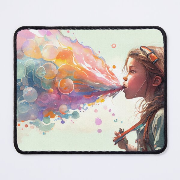 Item preview, Girl with bubblegum designed and sold by Dudilis.