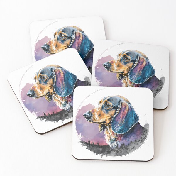Item preview, Brave Hunter: The Alpine Dachsbracke Dog designed and sold by DoggyDevotion.
