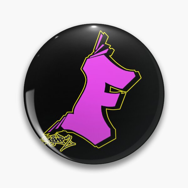 Item preview, PINK LETTER F BY ESONE URBAN GRAFFITI STREET STYLE  designed and sold by GraffitiBomberZ.