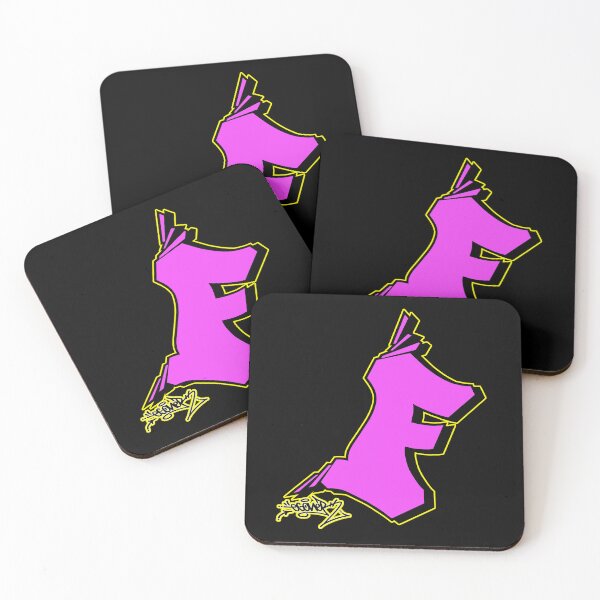 Item preview, PINK LETTER F BY ESONE URBAN GRAFFITI STREET STYLE  designed and sold by GraffitiBomberZ.