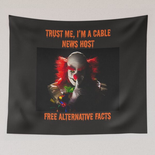 Item preview, TRUST ME, I'M A CABLE NEWS HOST - FREE ALTERNATIVE FACTS designed and sold by TechLaughs.