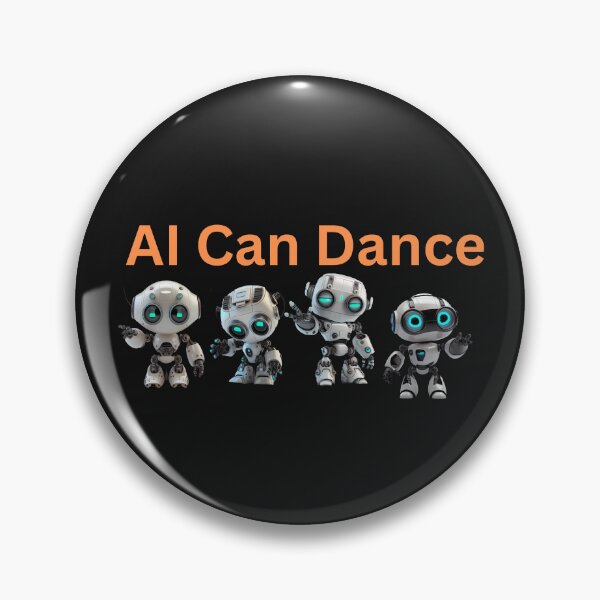 Item preview, AI Can Dance: Four Dancing Robots designed and sold by MTJ-Mushrooms.