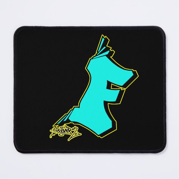 Item preview, BLUE LETTER F BY ESONE URBAN GRAFFITI STREET STYLE  designed and sold by GraffitiBomberZ.