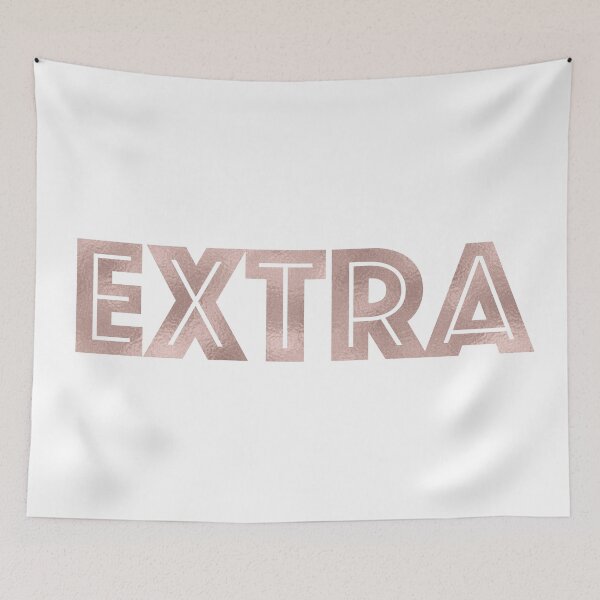 Item preview, EXTRA - rose gold quote designed and sold by RoseAesthetic.