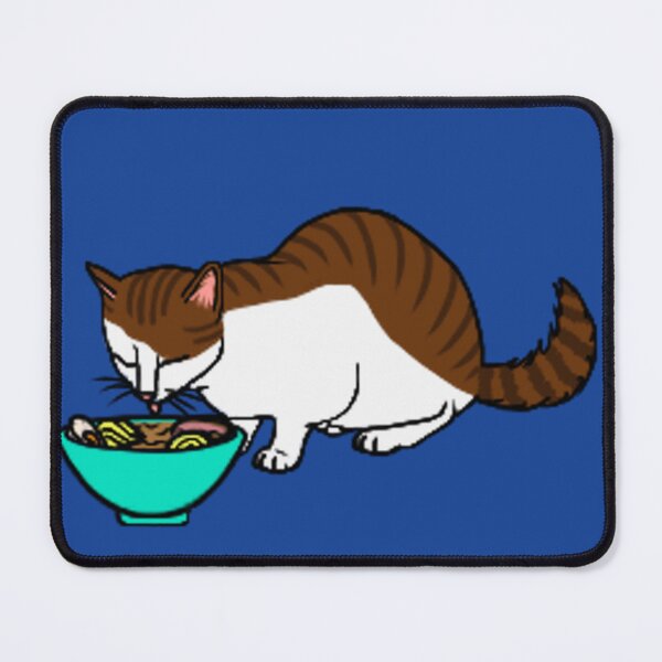 Item preview, Cat Eating RAMEN! designed and sold by IlPomodoro.