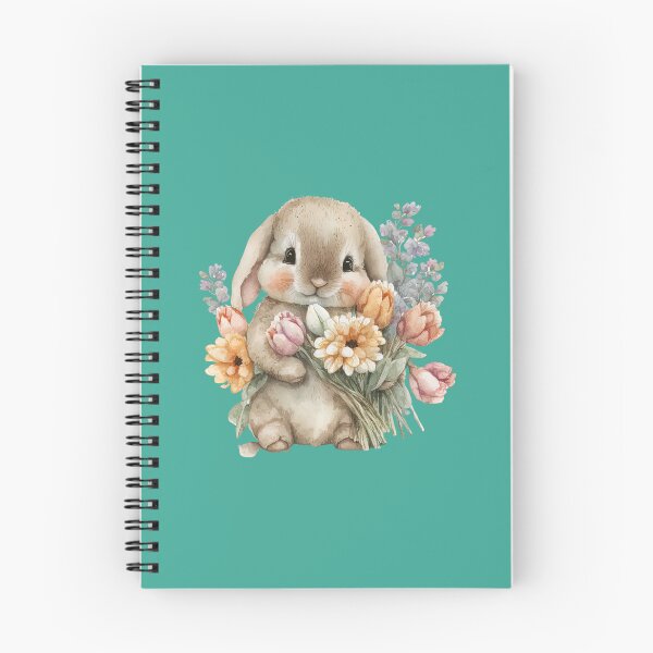 Item preview, Watercolor Bunny Rabbit designed and sold by Juliascutecornr.