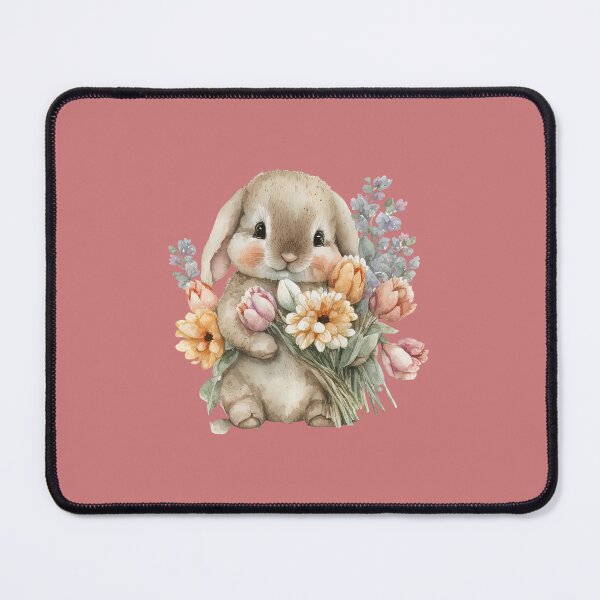 Item preview, Watercolor Bunny Rabbit designed and sold by Juliascutecornr.