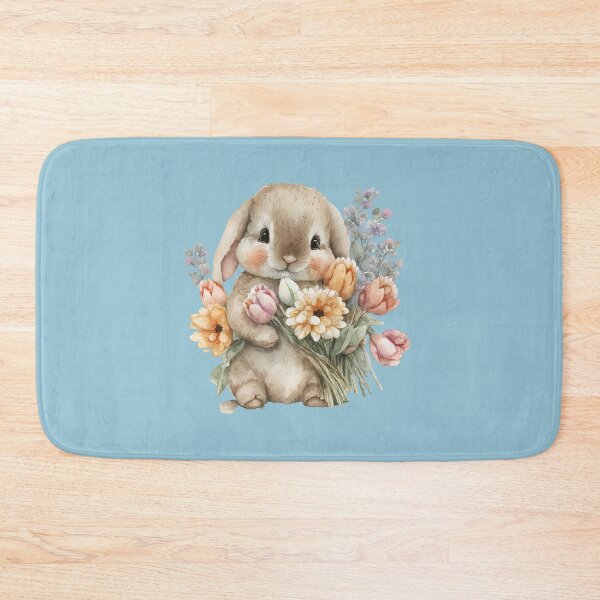 Item preview, Watercolor Bunny Rabbit designed and sold by Juliascutecornr.