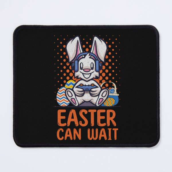 Item preview, Video Game Easter Bunny Eggs Easter Can Wait Gaming Zocker Design T-Shirt designed and sold by LumbardaDesigns.