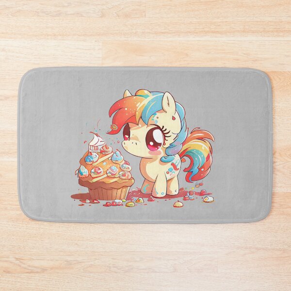 Item preview, Colorful Cartoon Kawaii Norwegian Fjord Horse - Horses 20th Century designed and sold by MLArtifex.