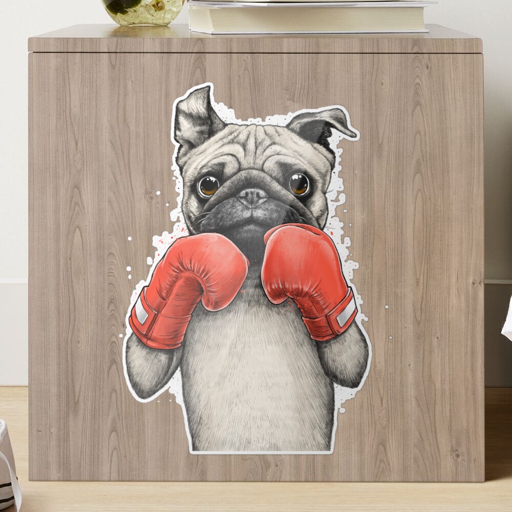 Cute Pug Unicorn Print Boxing Gloves – Grizzshopping