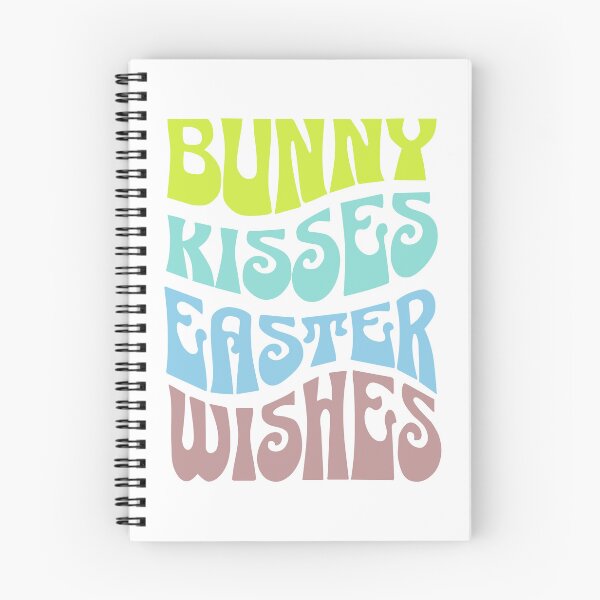Item preview, Bunny Kisses Easter Wishes funny Easter Bunny quotes designed and sold by GraphicDream.