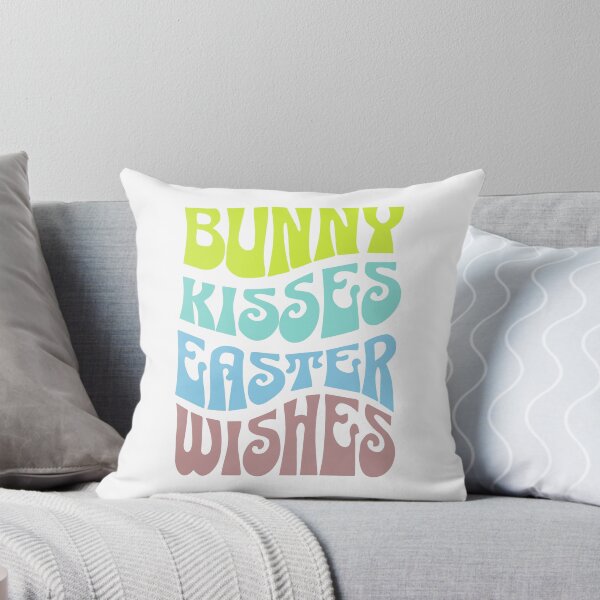 Item preview, Bunny Kisses Easter Wishes funny Easter Bunny quotes designed and sold by GraphicDream.