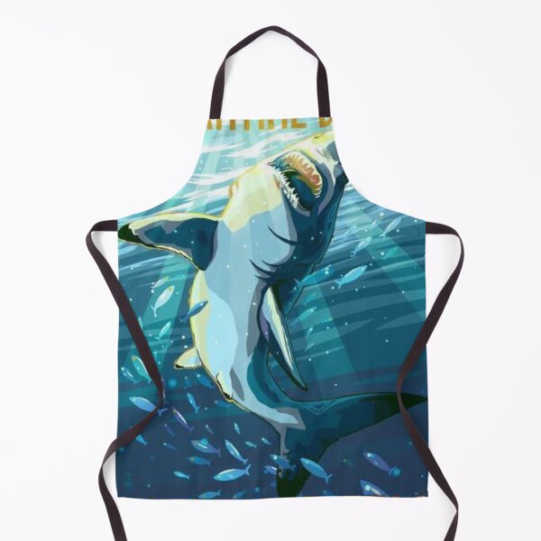 Item preview, Brigantine Beach, New Jersey - Stylized Shark designed and sold by Sameart ⭐⭐⭐⭐⭐.