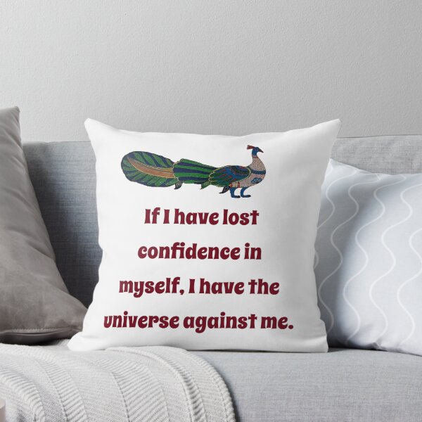 Aperçu de l'œuvre If I Have Lost Confidence In Myself - Confidence Quote créée et vendue par CrankyOldDude.