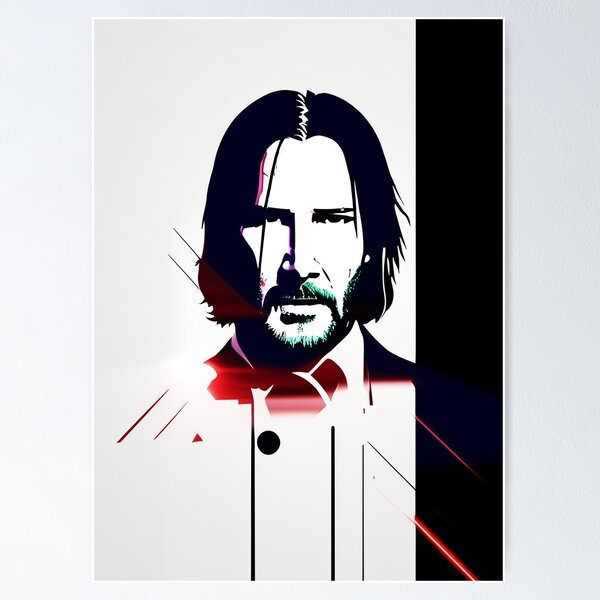 Artikel-Vorschau von John Wick - fan art, designt und verkauft von Bernd Friese.