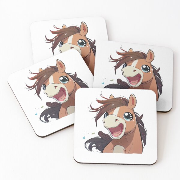 Item preview, Colorful Cartoon Kawaii Norwegian Fjord Horse - Horses 21 designed and sold by MLArtifex.