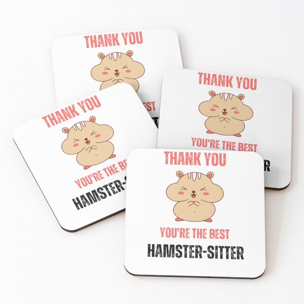Item preview, Thank you to Hamster sitter designed and sold by Voici.