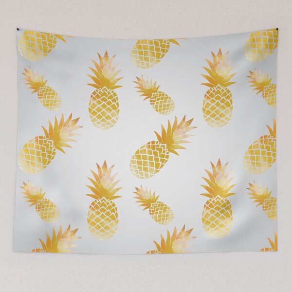 Item preview, Watercolor pine-apple pattern II designed and sold by B & K     Store.
