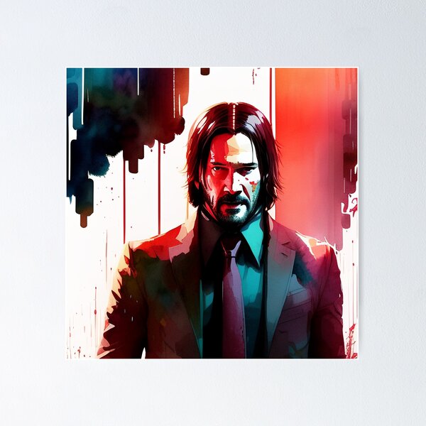 Artikel-Vorschau von John Wick - fan art, designt und verkauft von Bernd Friese.