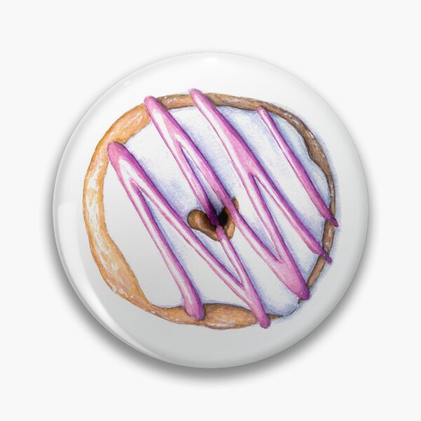 Item preview, Donut with frosting designed and sold by Peppermintcamel.