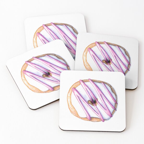 Item preview, Donut with frosting designed and sold by Peppermintcamel.