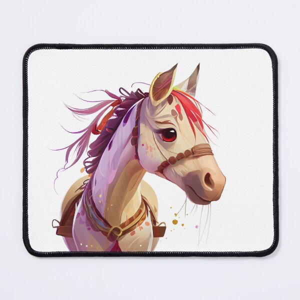 Item preview, Colorful cartoon Norwegian Fjord Horse - Horses 22 designed and sold by MLArtifex.
