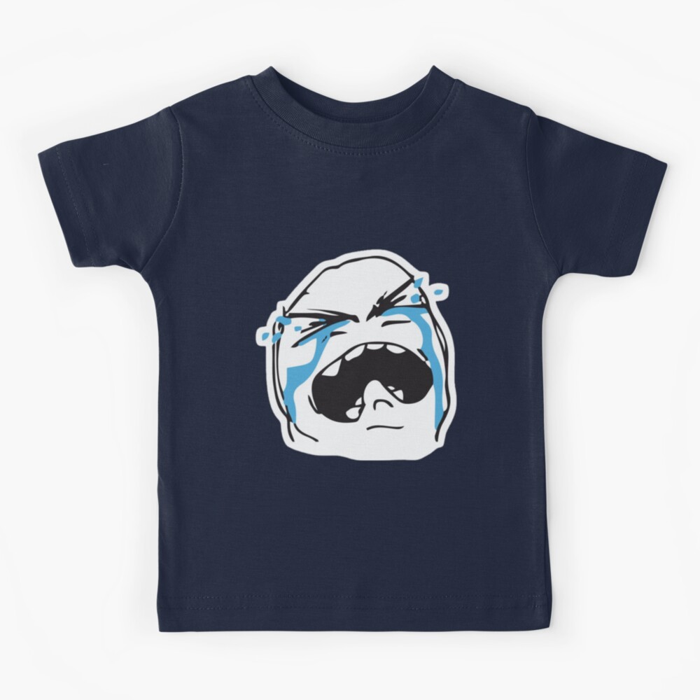 sad troll face Kids T-Shirt for Sale by dedi puryono