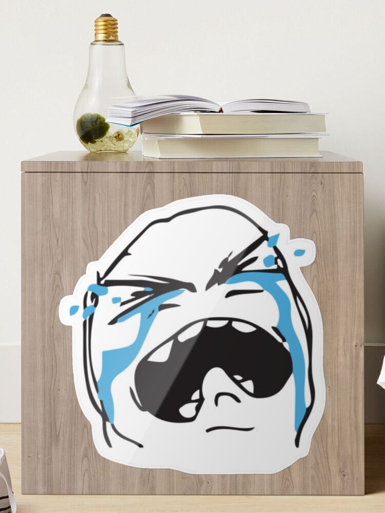 Buy Memes Unhappy Troll - Die cut stickers - StickerApp