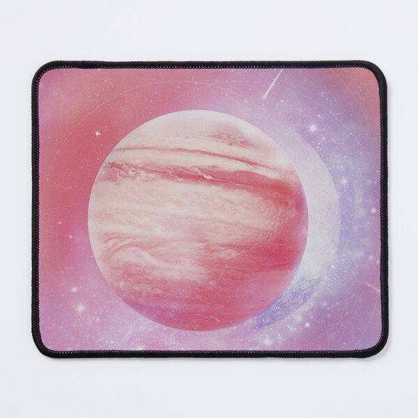 Item preview, pink planet aesthetic retro that girl manifestation illustration colorful pink aura designed and sold by Anavrisss.