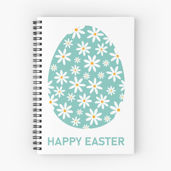 Item preview, Happy Easter designs with Daisy pattern in Egg shapes designed and sold by GraphicDream.