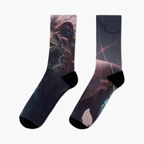 Item preview, Lion and lightning II designed and sold by BelowHorizon.